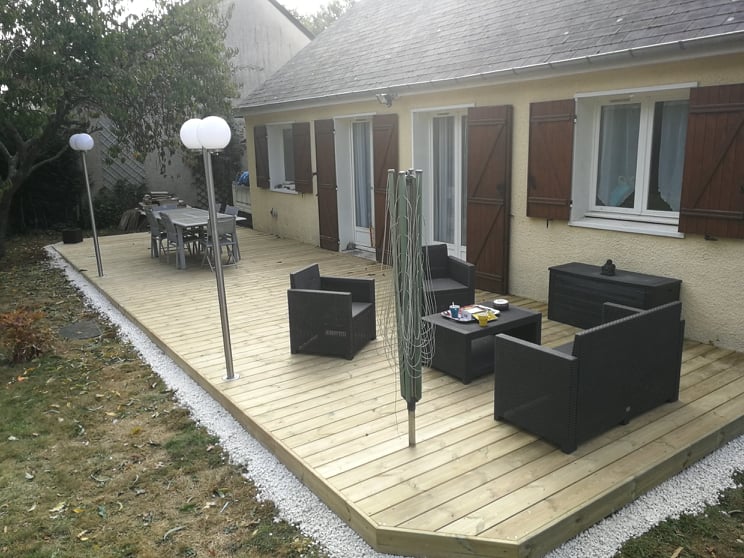 Renovation terrasse terminé